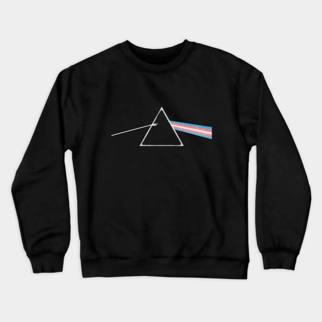 Pink Floyd Trans Pride Crewneck Sweatshirt by GlitterStyx
